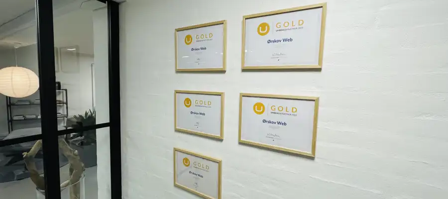 Ørskovgruppen er Umbraco Gold og Platinum Partner